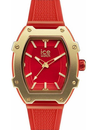 Ice Watch Γυναικείο Ρολόι με Κόκκινο Καουτσούκ Λουράκι IC023320