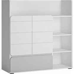 PoliHome Versatile 2D1S Βιβλιοθήκη 114x41.6x117cm 162310869
