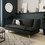 Liberta Cozy Τριθέσιος Καναπές Κρεβάτι Ανθρακί 191x103x84cm 70-0359
