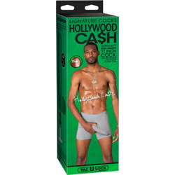 Doc Johnson Vac-U-Lock Hollywood Cash Ρεαλιστικό Dildo με Βεντούζα 29cm Chocolate