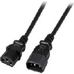 Cablexpert PC-189 Προέκταση Καλωδίου Τροφοδοσίας IEC C13 to IEC C14 2m
