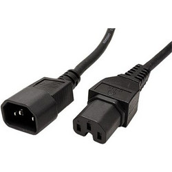 Roline 19.99.1123-20 Προέκταση Καλωδίου Τροφοδοσίας IEC C14 to IEC C15 3m