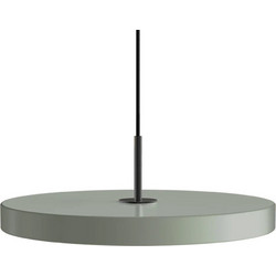 Umage Asteria Plus Κρεμαστό Φωτιστικό Οροφής Μονόφωτο LED με Θερμό Λευκό Φως Μαύρο 2567C4173