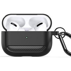 Dux Ducis Θήκη Σιλικόνης με Γάντζο για Apple AirPods Pro 2 Μαύρη
