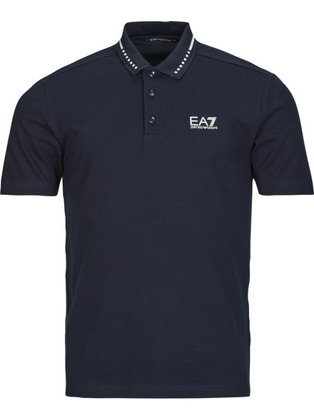 EA7 Ανδρική Μπλούζα Polo Κοντομάνικη Navy Μπλε 7M000184AF13511UB102