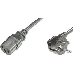 Digitus AK-440109-018-S Καλώδιο Τροφοδοσίας Schuko to IEC C13 2m