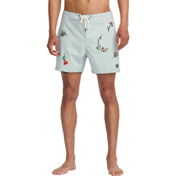 RVCA Ανδρικό Μαγιό Σορτς με Σχέδια Γαλάζιο 23A081504-GRT