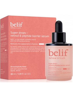 Belif Super Drops Ενυδατικό Serum Προσώπου για Σύσφιξη με Πεπτίδια & Ρετινόλη 30ml