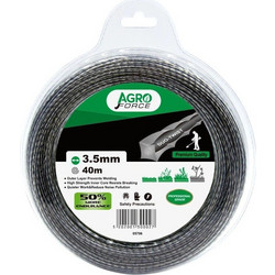 Agroforce 05706 Μεσινέζα Αλουμινίου Στριφτή 3.5mm x 40m