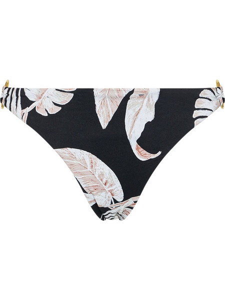 Banana Moon Bikini Slip Floral Μαύρο VAIVA-LEAF-JPW01