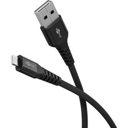 Goobay USB-A to Lightning Cable 1m Black