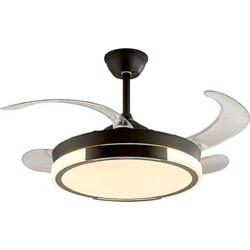 DS-8018 431644B Ανεμιστήρας Οροφής 108cm με Φως & Τηλεχειριστήριο Μαύρος