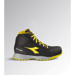 Diadora Glove Mds Mid Μποτάκια Ασφαλείας S3 Μαύρα Κίτρινα 1811340180013