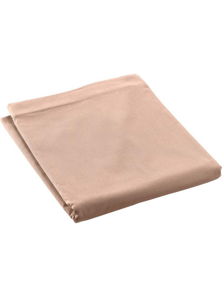 Douceur d'interieur Σεντόνι Υπέρδιπλο Βαμβακερό 240x300 Nude