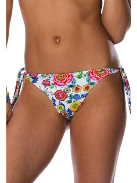 Banana Moon Bikini Slip Floral Λευκό Πολύχρωμο BOA-CAMINO-GYW10