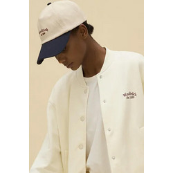 Woolrich Ανδρικό Καπέλο Jockey Υφασμάτινο Μπεζ CFWOAC0349MRUT37458-640