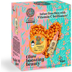 Natura Siberica Oblepikha C-Berrica Glow Energy Face Serum 30ml + Express Glow Eye Patches 60τμχ