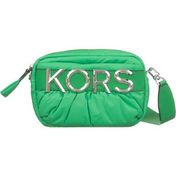 Michael Kors Γυναικεία Τσάντα Χιαστί Υφασμάτινη Πράσινη με Ιμάντα 32R3S3LC7B-322
