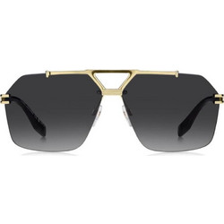 Marc Jacobs MARC837/S J5G9O Ανδρικά Γυαλιά Ηλίου Aviator Μεταλλικά Χρυσά με Μαύρο Φακό