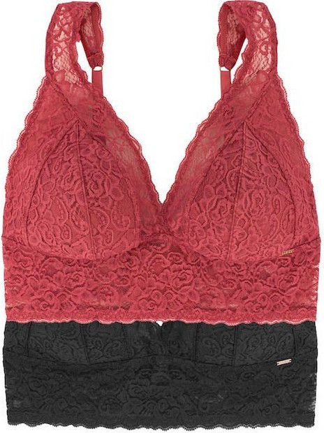 Dorina Bralette χωρίς Μπανέλα Φούξια Μαύρο D000983LA021-2X0172
