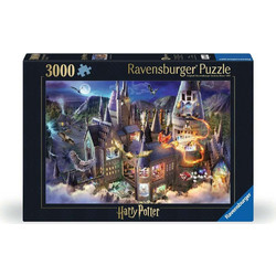 Puzzle Ravensburger View Of Hogwarts Castle 3000 Κομμάτια
