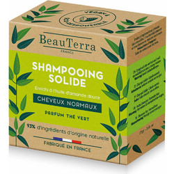 Beauterra Green Tea Φυτικό Σαμπουάν για Επανόρθωση 75gr