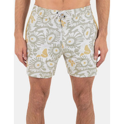 Hurley Ανδρικό Μαγιό Σορτς με Σχέδια Λευκό MBS0011450-008