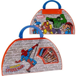 Cerda Marvel Σετ Ζωγραφικής με Βαλιτσάκι 58x41x3cm 50τμχ