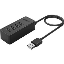 Orico W5P-U2-030 USB Hub 2.0 USB-A με 4 Θύρες USB-A & Εξωτερική Παροχή Ρεύματος