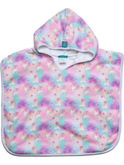 Tortue Unicorns Παιδικό Πόντσο Θαλάσσης Λιλά S5-224-050
