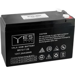Yes MK12-7.2 S Μπαταρία VRLA-AGM 12V 7.2Ah