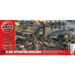 Airfix D-Day Operation Overlord Συναρμολογούμενο Πλαστικό Μοντέλο Τανκ 1:76