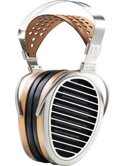 HiFiMAN HE1000 V2 Ενσύρματα Ακουστικά Studio Over Ear Ασημί Καφέ