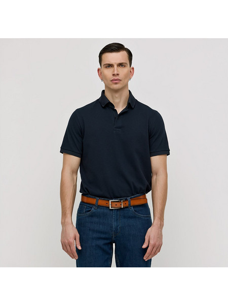 Brokers Ανδρική Μπλούζα Polo Κοντομάνικη Navy Μπλε 25037-887-733