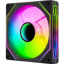Aerocool Phantom M-3 Case Fan 120mm ARGB με Σύνδεση 3-Pin 4-Pin PWM Black