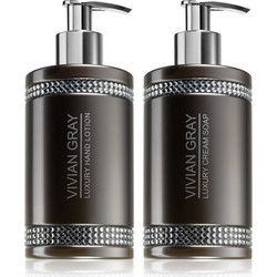 Vivian Gray Crystals Grey Hand Cream 250ml + Hand Soap 250ml