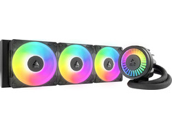 Arctic Liquid Freezer III Pro 360 Black Υδρόψυξη CPU 120mm ARGB για Socket 1700 / 1851 / AM4 / AM5