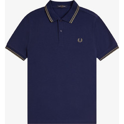 Fred Perry Ανδρική Μπλούζα Polo Κοντομάνικη Navy Μπλε M3600-Y59