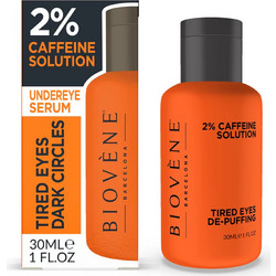 Biovene Barcelona Tired Eyes 2% Caffeine Under Eyes Αντιγηραντικό Serum Ματιών για Μαύρους Κύκλους & Σύσφιξη με Καφεΐνη 30ml