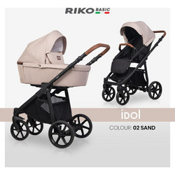 Riko Idol Καρότσι Μωρού 3 σε 1 Sand