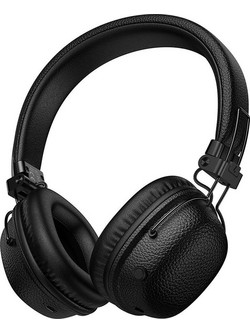 Hoco W64 Ενσύρματα & Ασύρματα Bluetooth Ακουστικά Over Ear Μαύρα