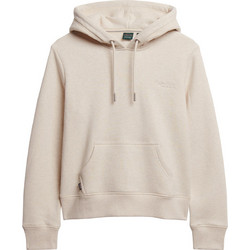 Superdry Γυναικείο Αθλητικό Φούτερ με Κουκούλα Nude W2012049A-9VP