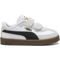 Puma Club II Era V Παιδικά Sneakers Μπεζ Μαύρα 402308-02