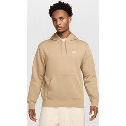 Nike Club Ανδρικό Αθλητικό Φούτερ με Κουκούλα Εκρού FN3859-297