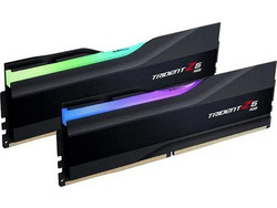 G.Skill Trident Z5 RGB 128GB (2X64GB) DDR5 RAM 6000MHz C34 Black F5-6000J3444F64GX2-TZ5RK