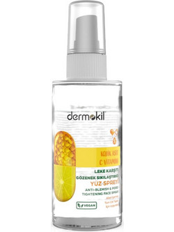 Dermokil Kojic Acid & Vitamin C Ενυδατικό Mist Τόνωσης Προσώπου για Ακμή 50ml