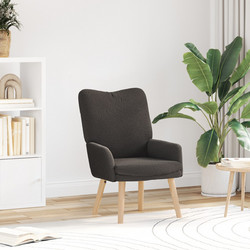 vidaXL Πολυθρόνα Ανθρακί 42001792