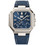 Patek Philippe Ανδρικό Ρολόι Χρονογράφος με Μπλε Δερμάτινο Λουράκι 5822P-001