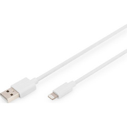 Digitus USB-A to Lightning Cable 2m White 4016032481591