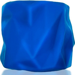 Hunkyjunk Fractal Tactile Ball Stretcher Ελαστικό Δαχτυλίδι Όρχεων Σιλικόνης 3.5cm Μπλε